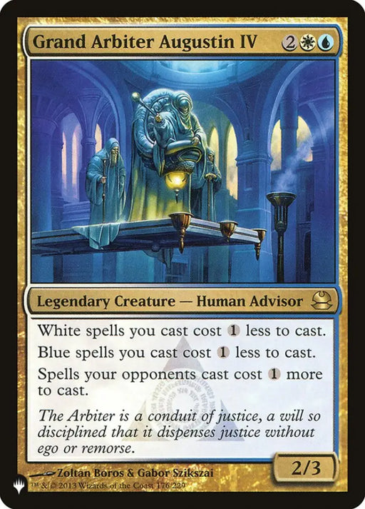 Grand Arbiter Augustin IV [The List] - MTG Single