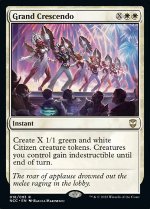 Grand Crescendo [Streets of New Capenna Commander] - MTG Single