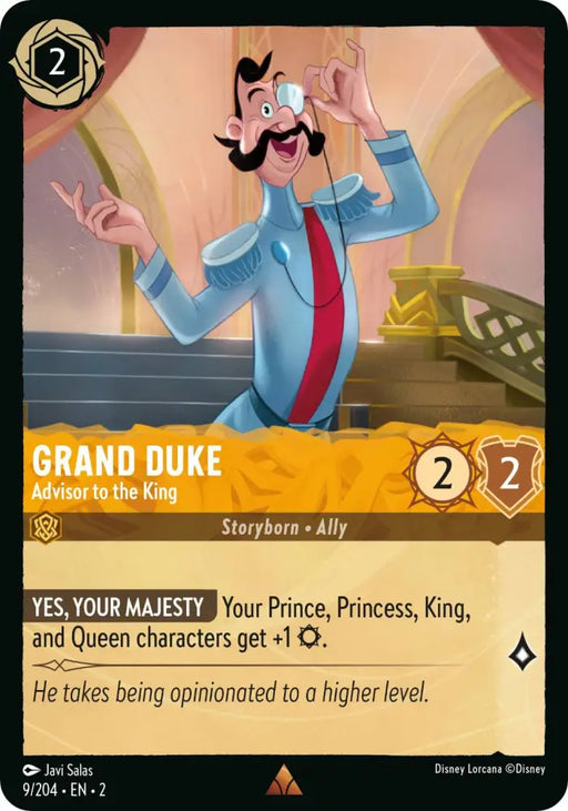 Grand Duke - Advisor to the King (9/204) [Rise of the Floodborn] - Lorcana Single