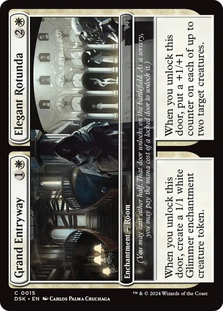 Grand Entryway // Elegant Rotunda (0015) [Duskmourn: House of Horror] - MTG Single