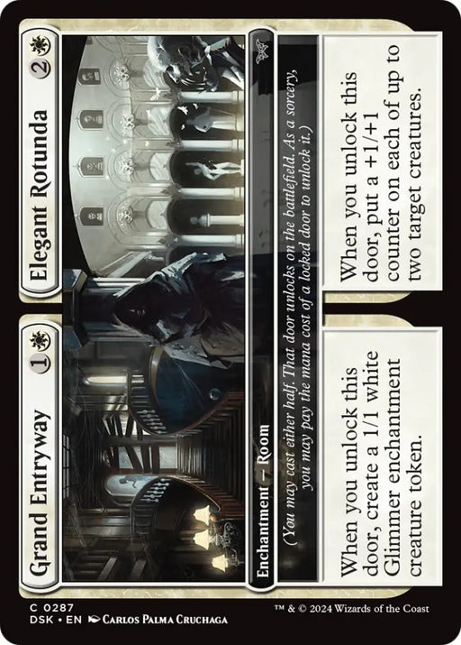 Grand Entryway // Elegant Rotunda (0287) [Duskmourn: House of Horror] - MTG Single