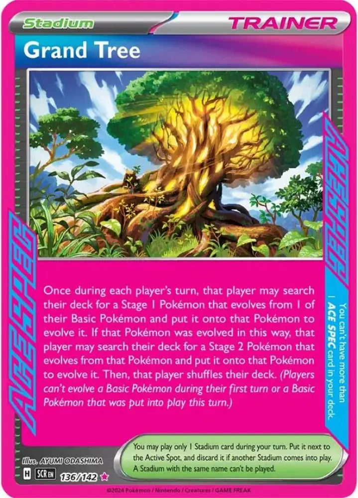 Grand Tree (136/142) [Scarlet & Violet: Stellar Crown] - Pokemon Single