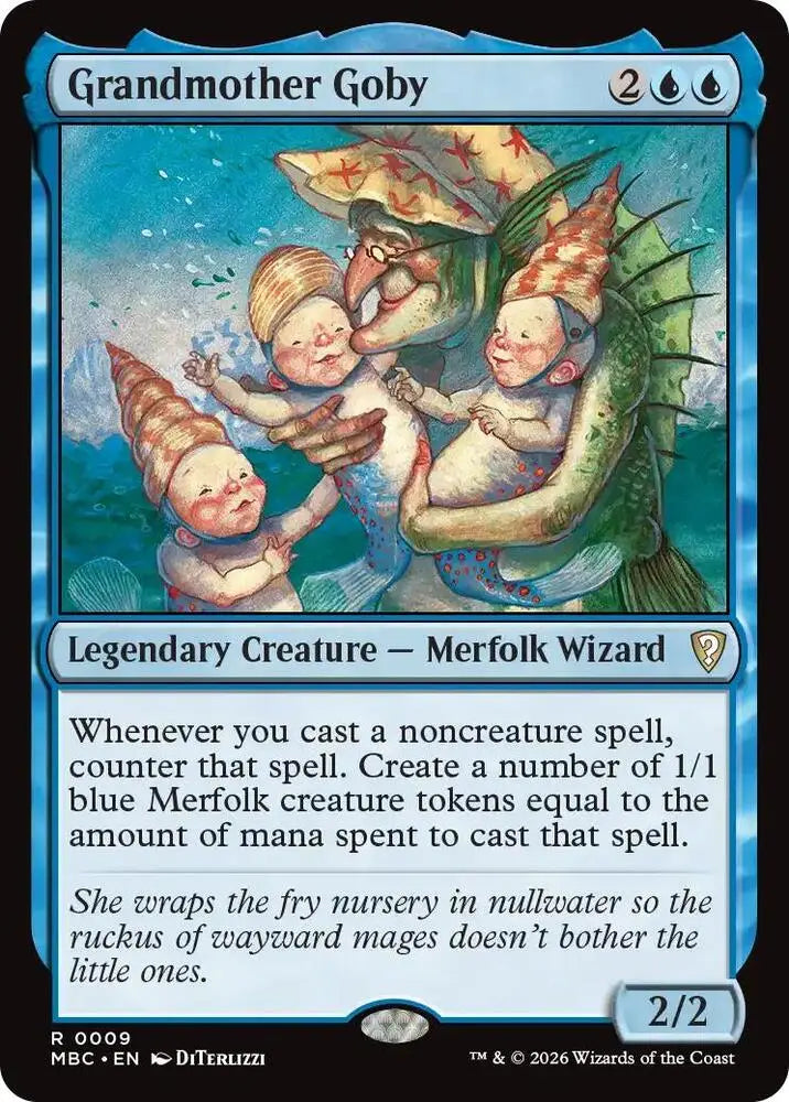 Grandmother Goby (9) [Mystery Booster Commander Edition]