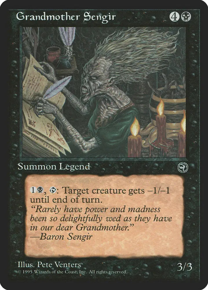 Grandmother Sengir [Homelands] - MTG Single