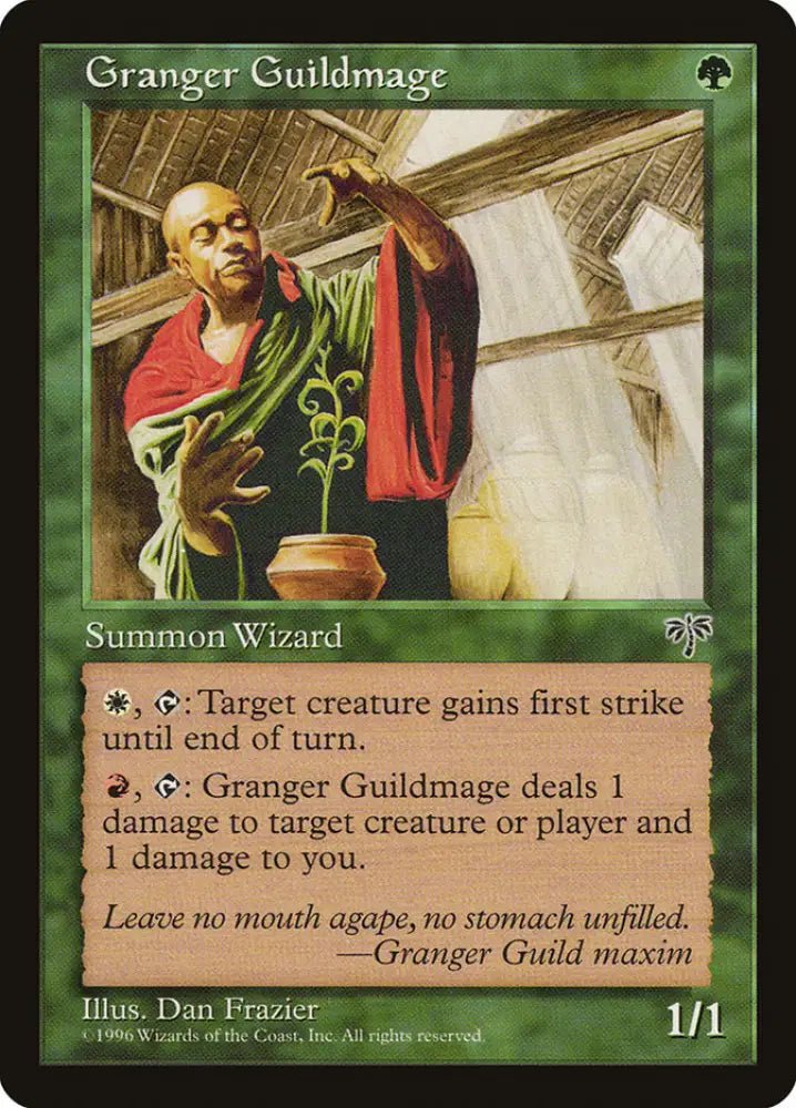 Granger Guildmage [Mirage] - MTG Single