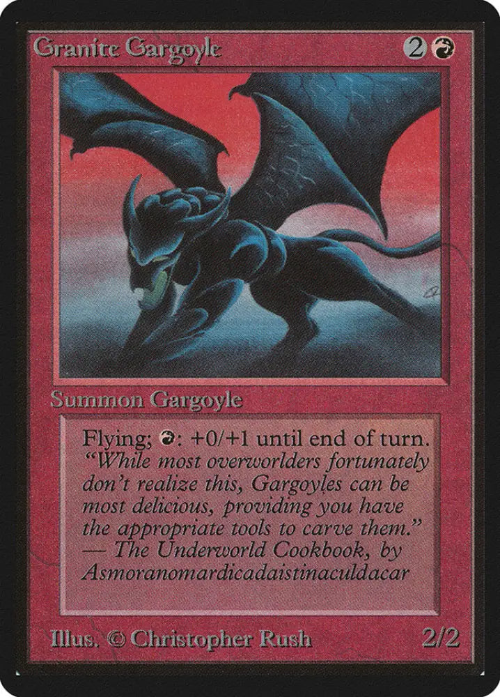 Granite Gargoyle [Beta Edition] - MTG Single