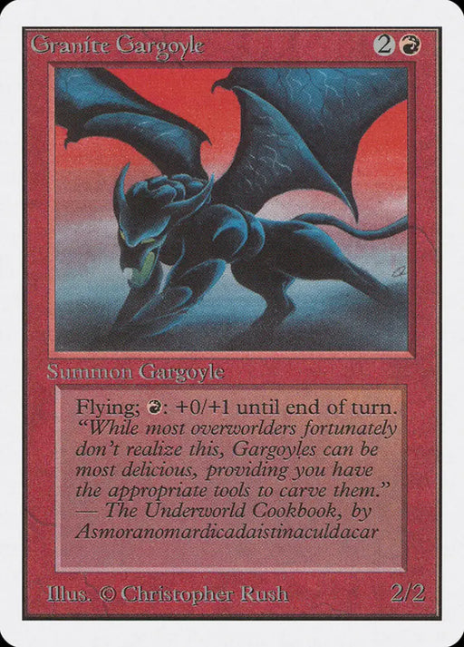 Granite Gargoyle [Unlimited Edition] - MTG Single