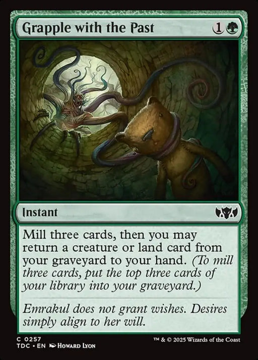 Grapple with the Past (257) [Tarkir: Dragonstorm Commander]