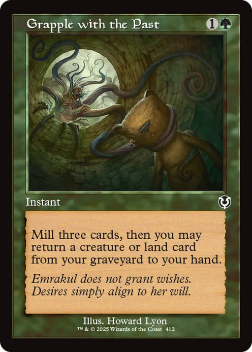 Grapple with the Past (Retro Frame) [Innistrad Remastered] - MTG Single