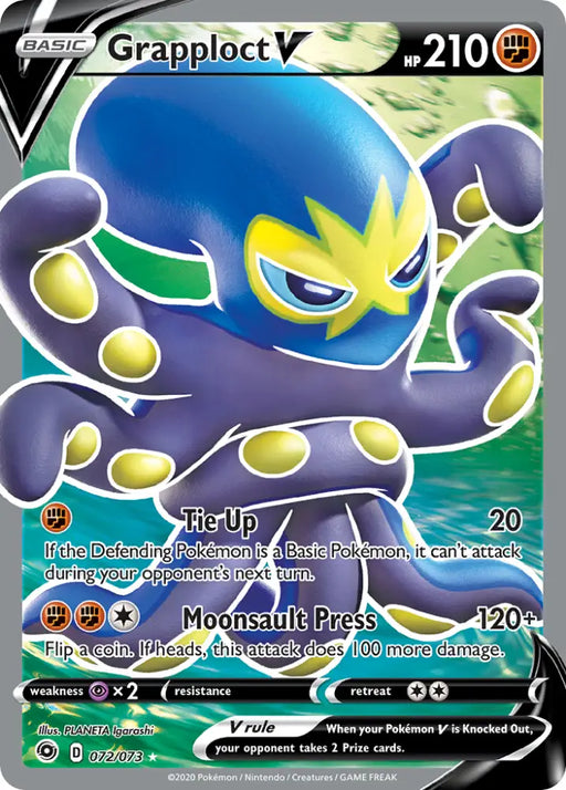 Grapploct V (072/073) [Sword & Shield: Champion’s Path] - Pokemon Single