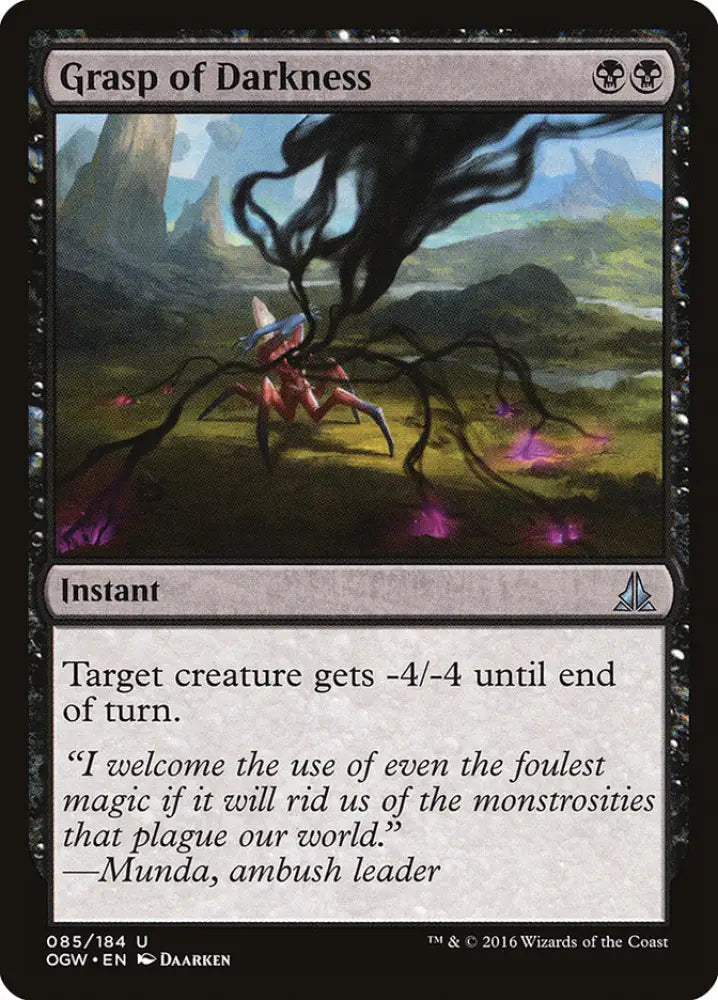 Grasp of Darkness [Oath of the Gatewatch] - MTG Single