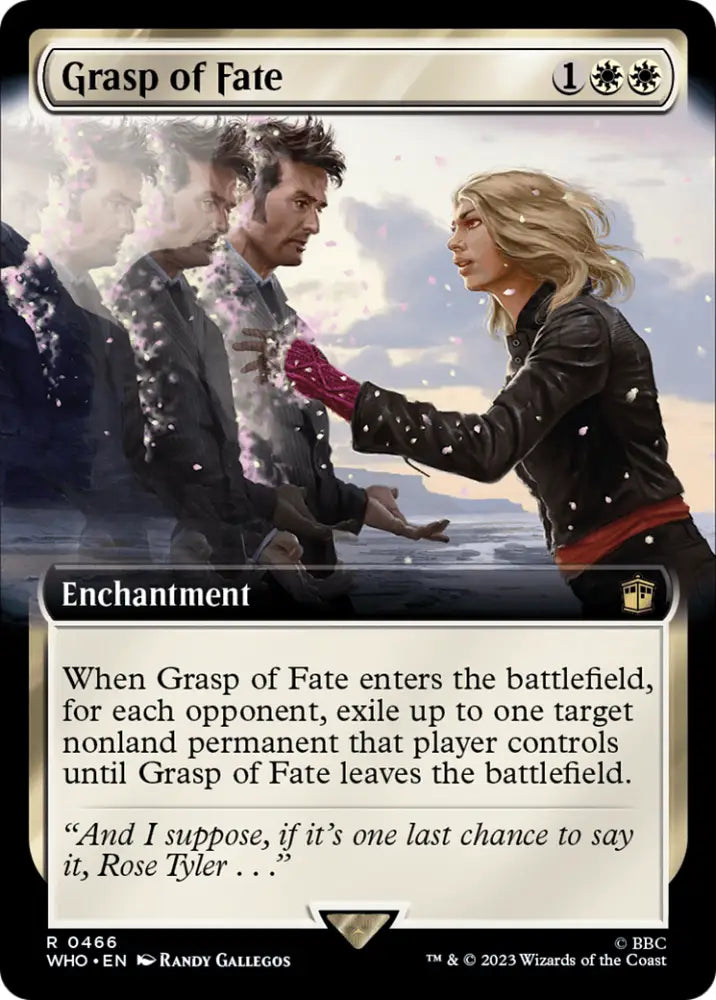 Grasp of Fate (Extended Art) [Doctor Who] - MTG Single