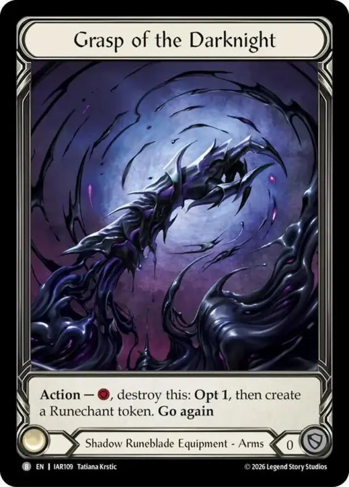 Grasp of the Darknight (Extended Art) (IAR109) [Usurp the Shadow Throne]