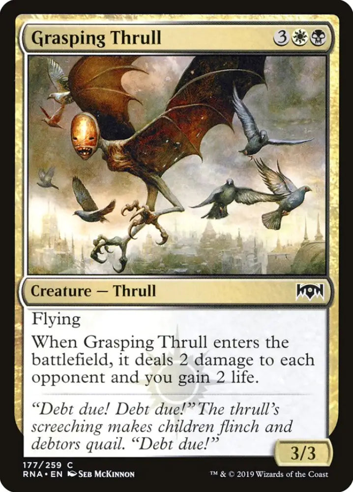 Grasping Thrull [Ravnica Allegiance] - MTG Single
