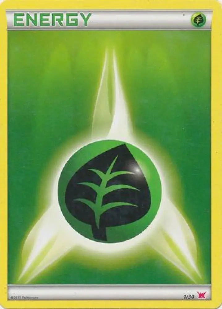Grass Energy (1/30) [XY: Trainer Kit 2 - Latias] - Pokemon Single