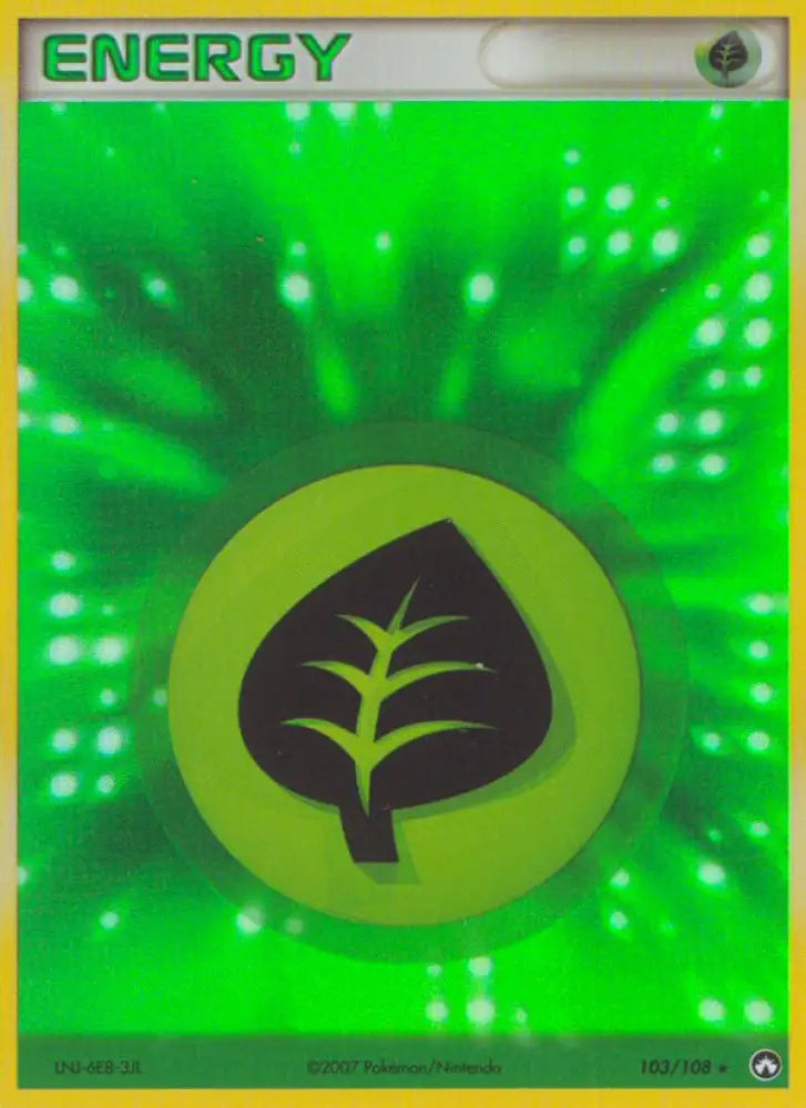 Grass Energy (103/108) [EX: Power Keepers] - Pokemon Single