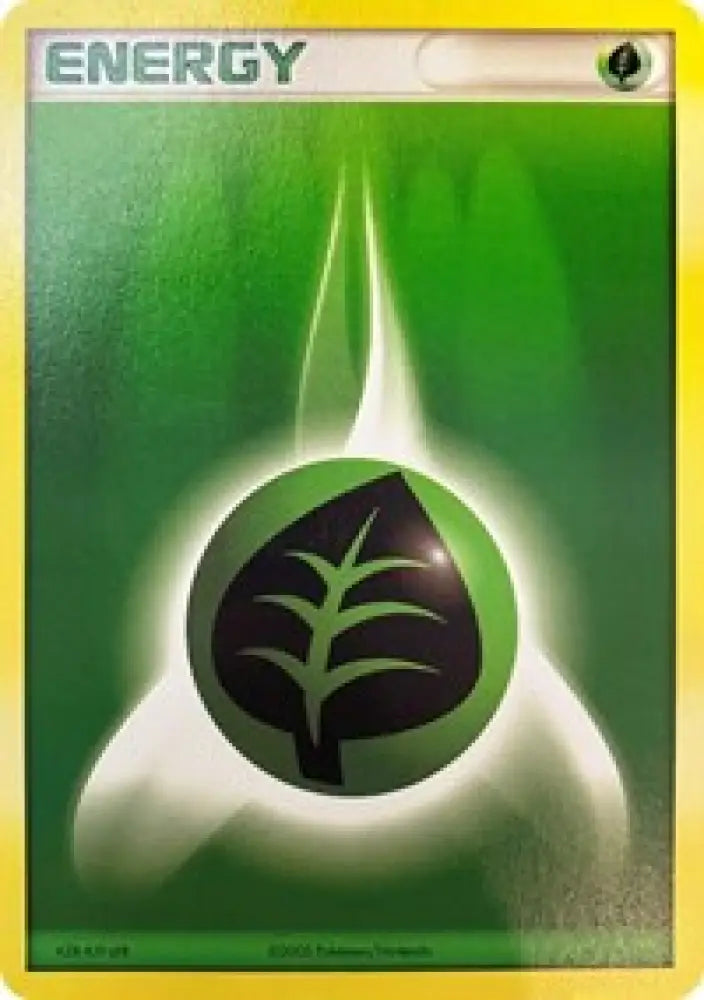 Grass Energy (2005 Unnumbered) [League & Championship Cards] - Pokemon Single