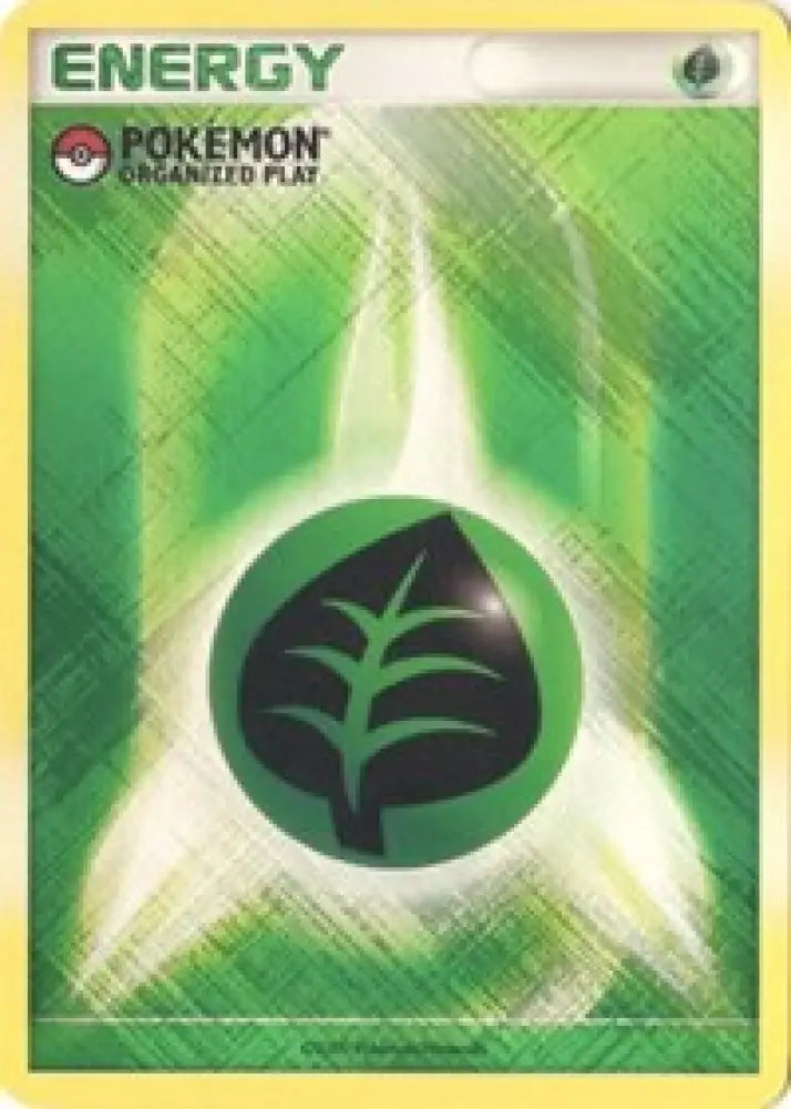 Grass Energy (2009 Unnumbered POP Promo) [League & Championship Cards] - Pokemon Single