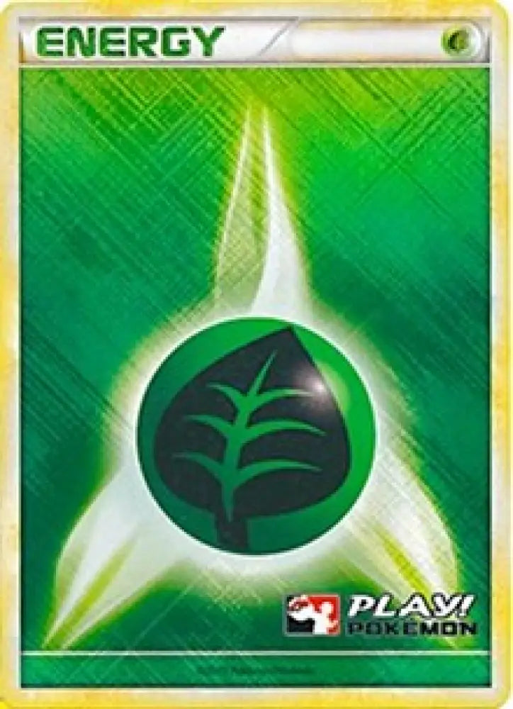 Grass Energy (2010 Play Pokemon Promo) [League & Championship Cards] - Pokemon Single