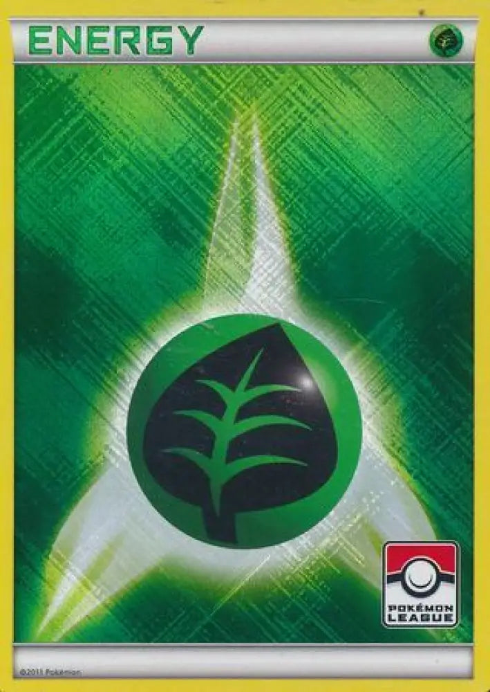 Grass Energy (2011 Pokemon League Promo) [League & Championship Cards] - Pokemon Single