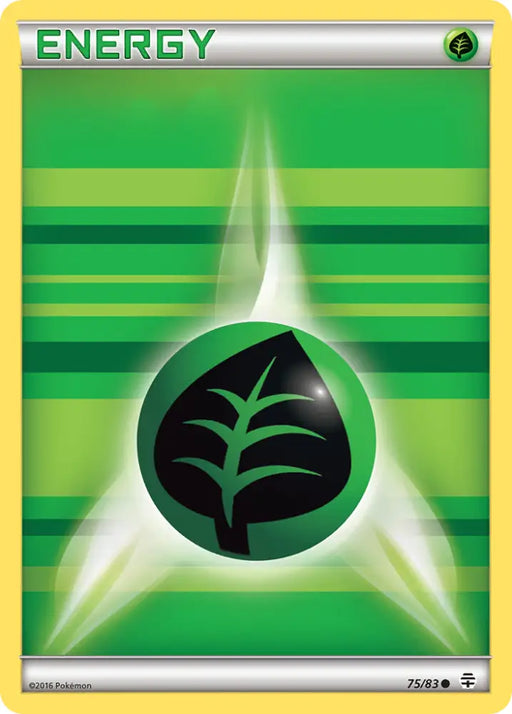 Grass Energy (75/83) [XY: Generations] - Pokemon Single