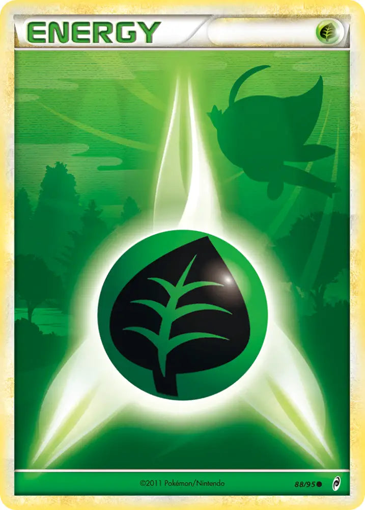 Grass Energy (88/95) [HeartGold & SoulSilver: Call of Legends] - Pokemon Single