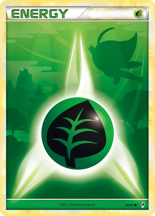 Grass Energy (88/95) [HeartGold & SoulSilver: Call of Legends] - Pokemon Single