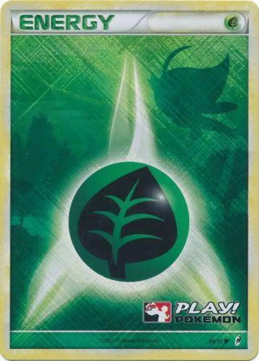 Grass Energy (88/95) (Play Pokemon Promo) [HeartGold & SoulSilver: Call of Legends] - Pokemon Single