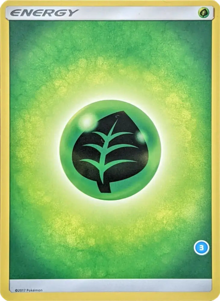 Grass Energy (Deck Exclusive #3) [Sun & Moon: Trainer Kit - Alolan Ninetales] - Pokemon Single