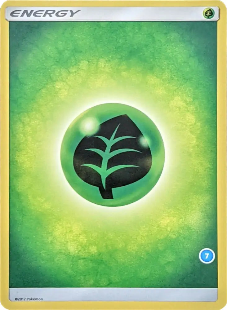 Grass Energy (Deck Exclusive #7) [Sun & Moon: Trainer Kit - Alolan Ninetales] - Pokemon Single