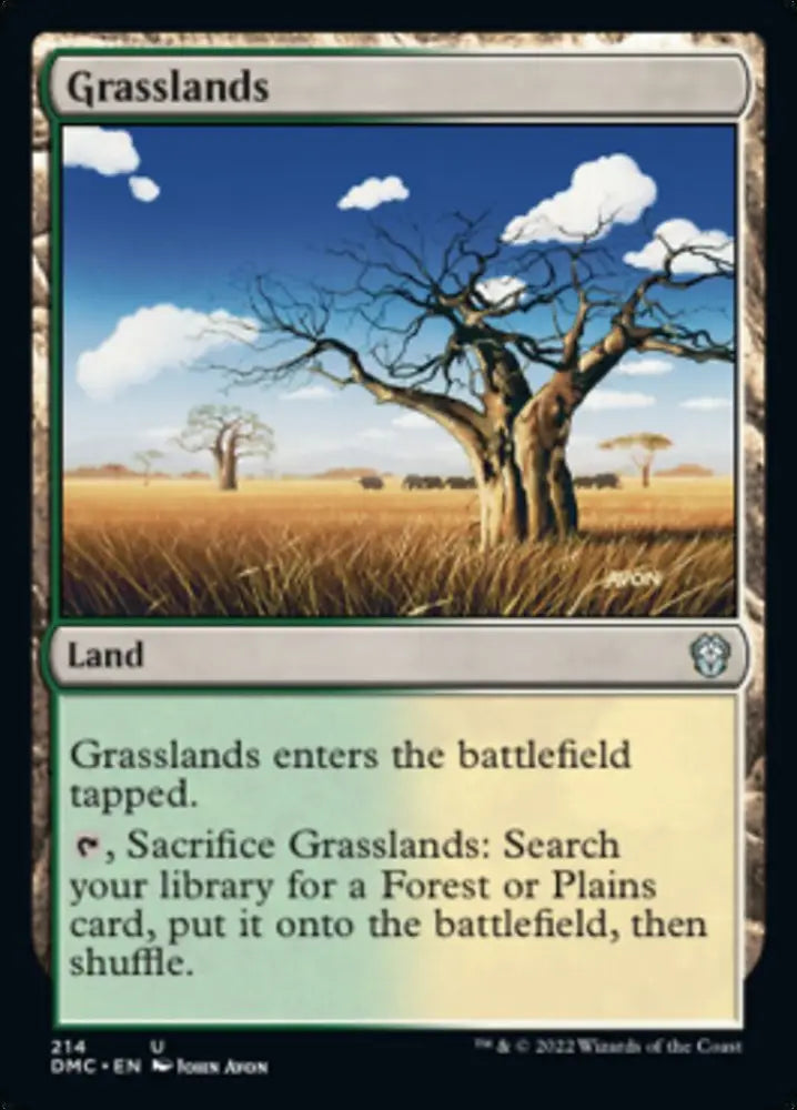 Grasslands [Dominaria United Commander] - MTG Single