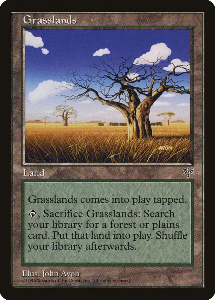 Grasslands [Mirage] - MTG Single