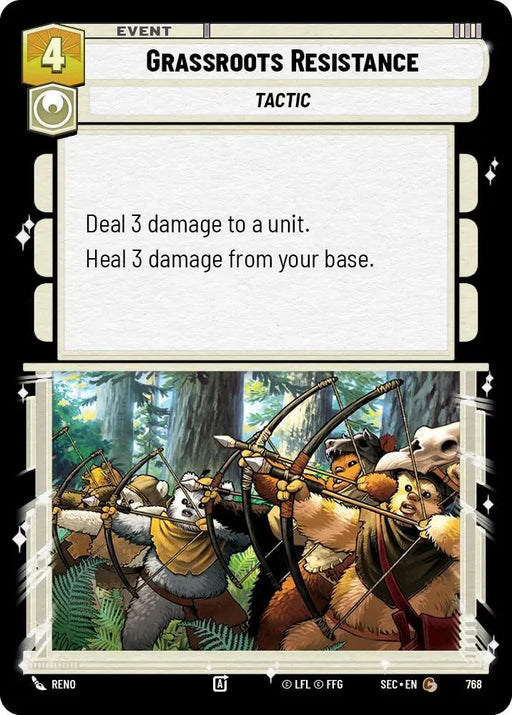 Grassroots Resistance (Foil) (768) [Secrets of Power]