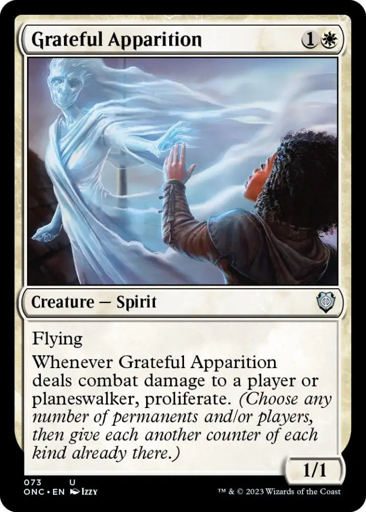 Grateful Apparition [Phyrexia: All Will Be One Commander] - MTG Single