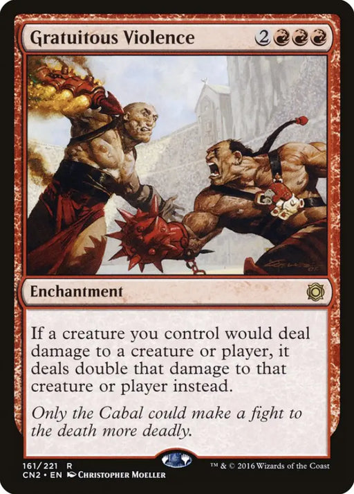 Gratuitous Violence [Conspiracy: Take the Crown] - MTG Single