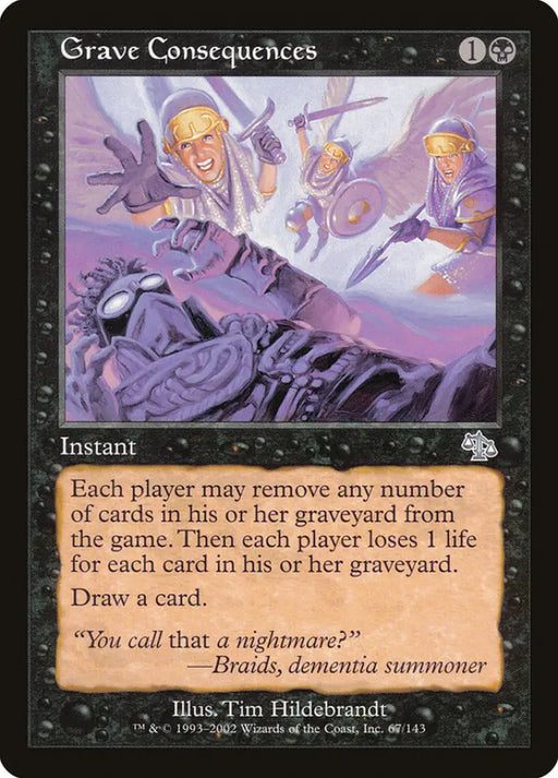 Grave Consequences [Judgment] - MTG Single