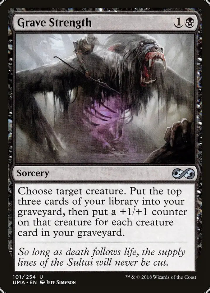Grave Strength [Ultimate Masters] - MTG Single