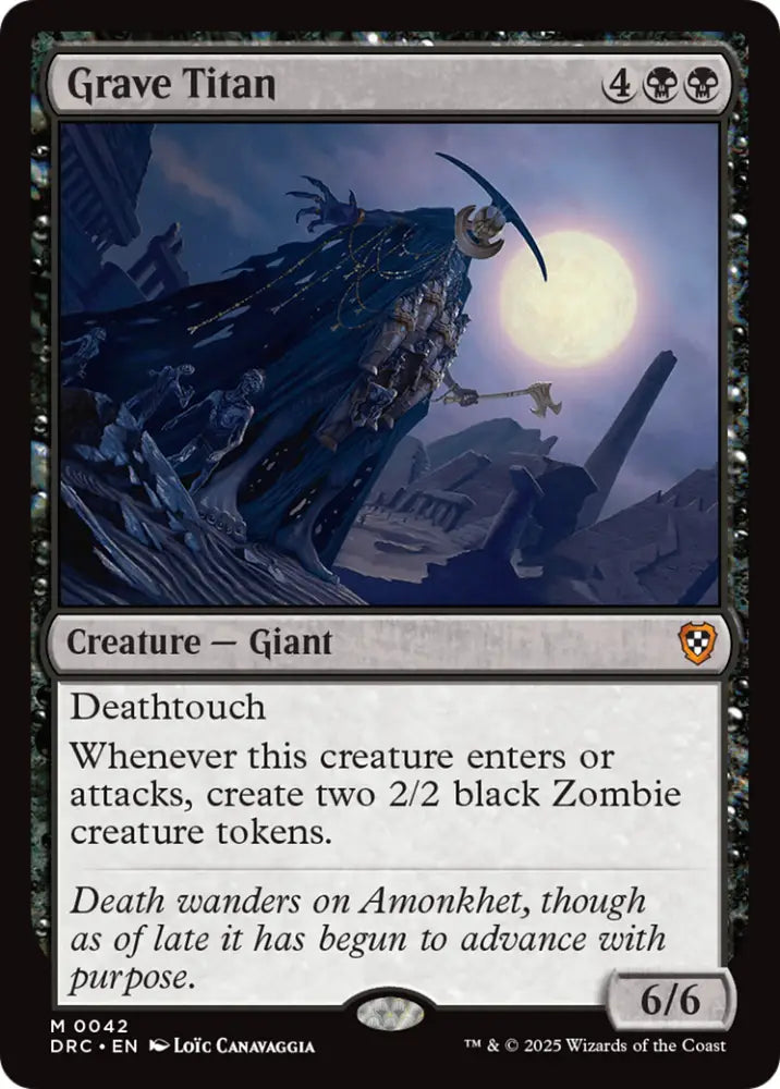 Grave Titan [Aetherdrift Commander] - MTG Single