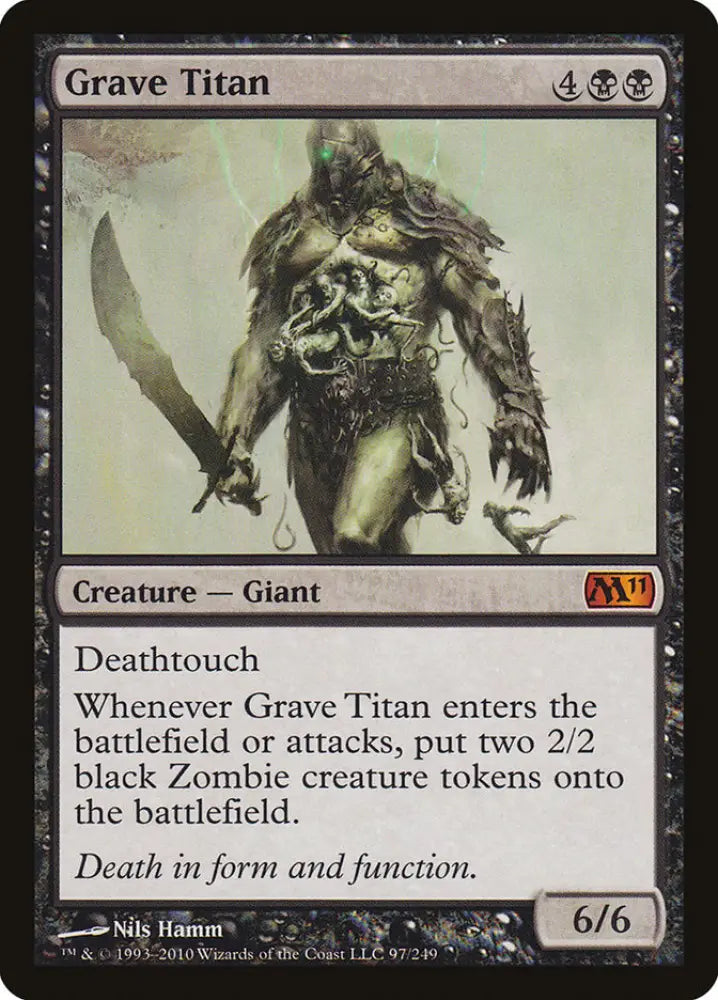 Grave Titan [Magic 2011] - MTG Single