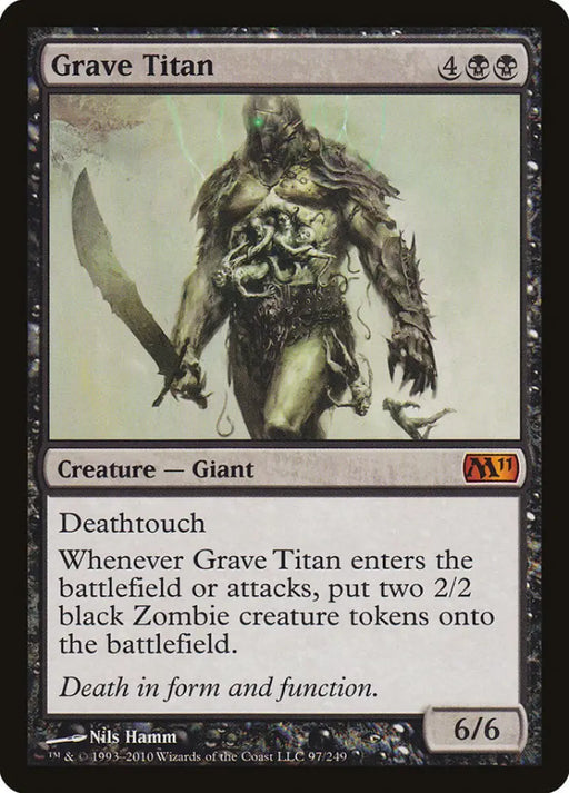 Grave Titan [Magic 2011] - MTG Single