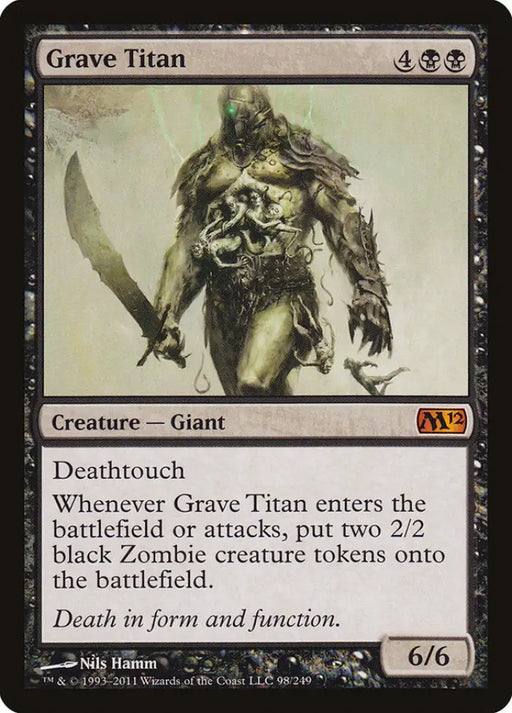 Grave Titan [Magic 2012] - MTG Single