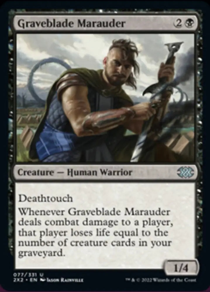Graveblade Marauder [Double Masters 2022] - MTG Single