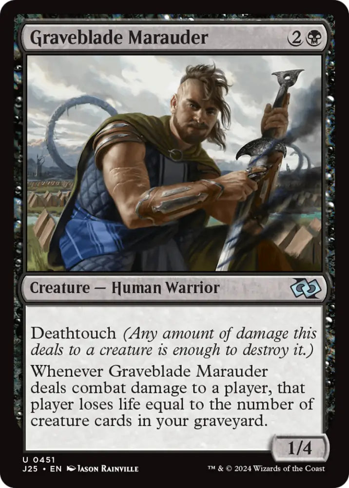 Graveblade Marauder [Foundations Jumpstart] - MTG Single