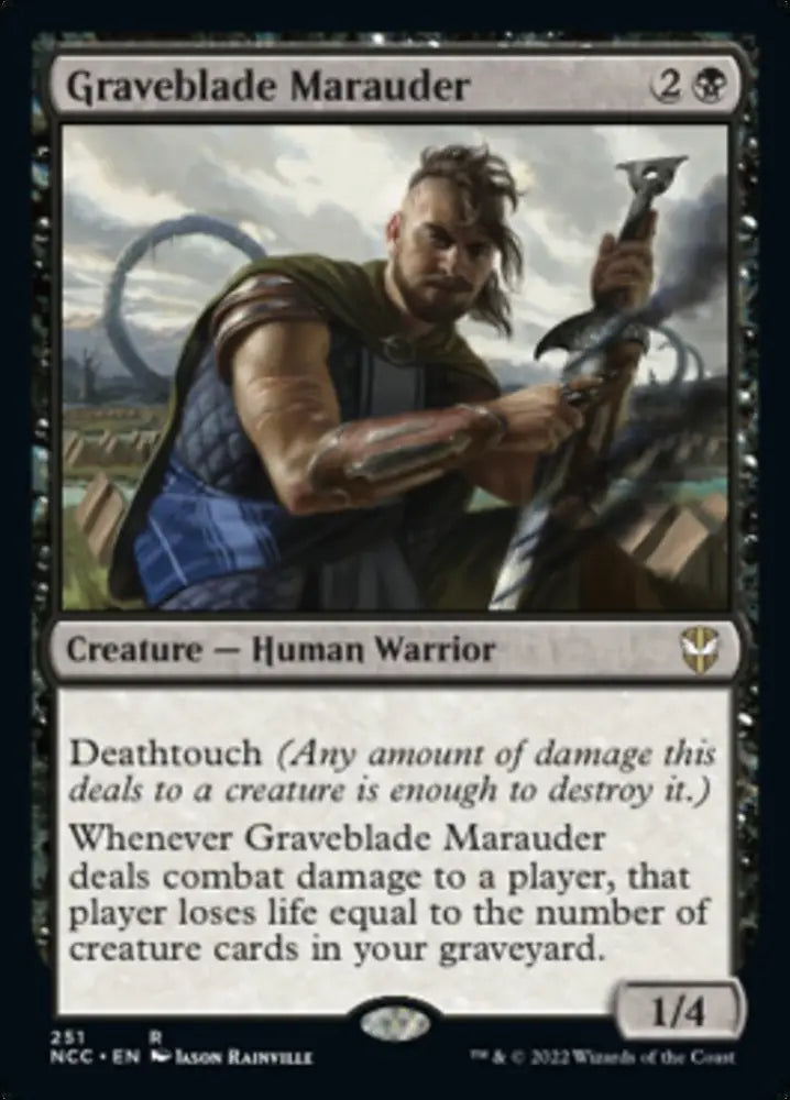 Graveblade Marauder [Streets of New Capenna Commander] - MTG Single
