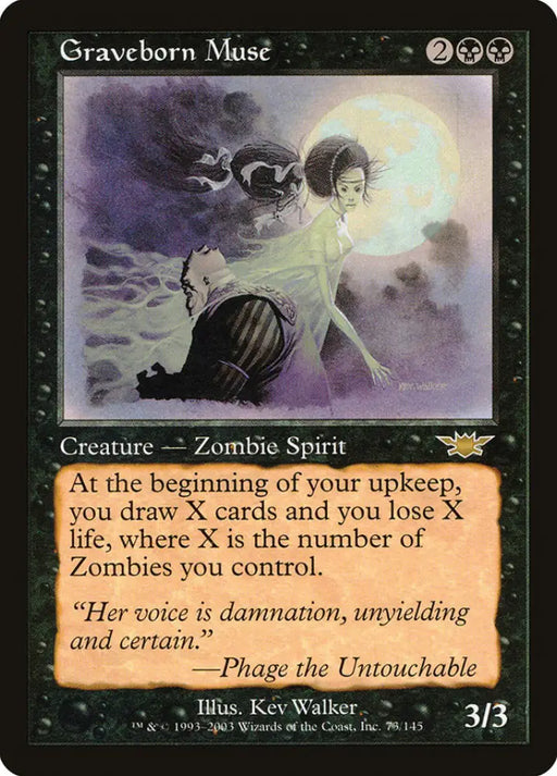 Graveborn Muse [Legions] - MTG Single
