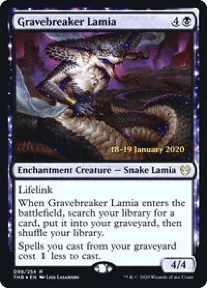 Gravebreaker Lamia (98) [Prerelease Cards]