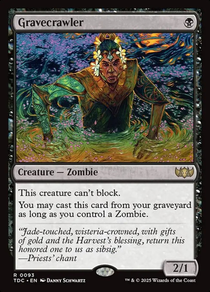 Gravecrawler (93) [Tarkir: Dragonstorm Commander]