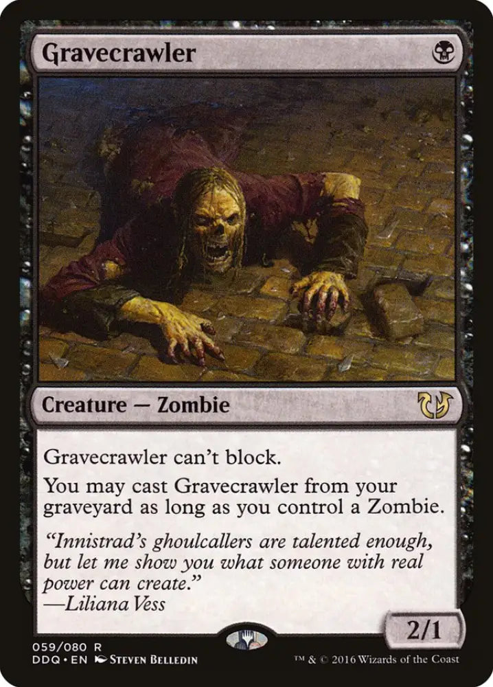 Gravecrawler [Duel Decks: Blessed vs. Cursed] - MTG Single