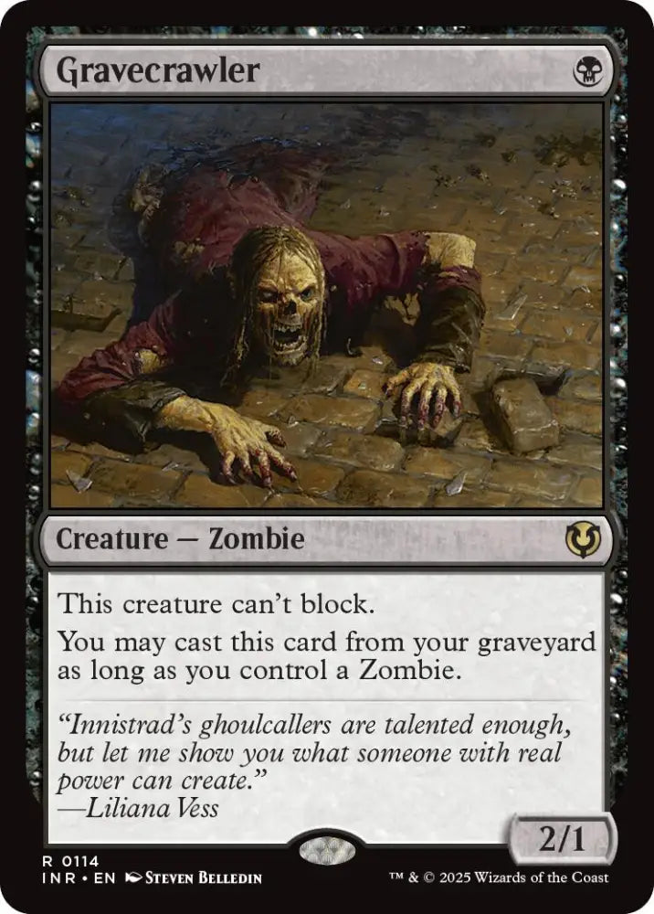 Gravecrawler [Innistrad Remastered] - MTG Single