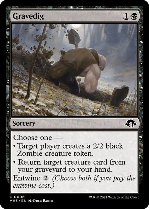 Gravedig [Modern Horizons 3] - MTG Single